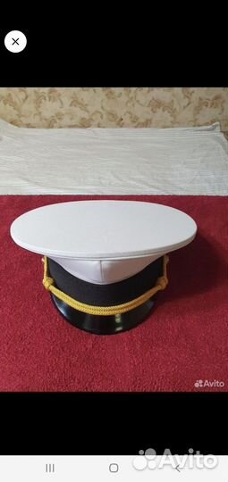 Фуражка вмф белая