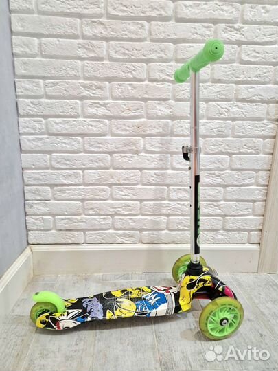 Самокат детский трехколесный