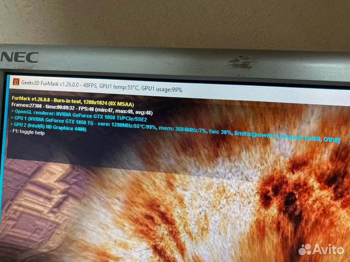 Видеокарта Palit GTX 1050Ti StormX 4gb gddr5