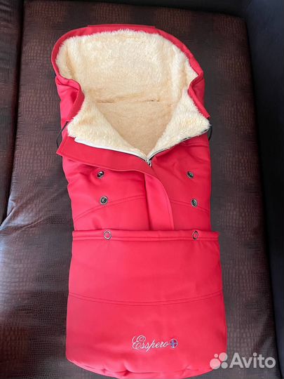 Конверт зимний на овчине esspero