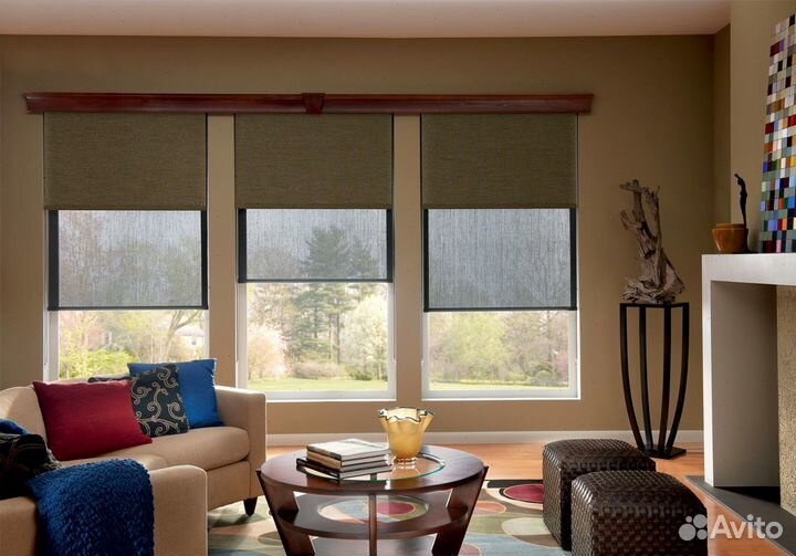 Рулонные шторы на заказ 