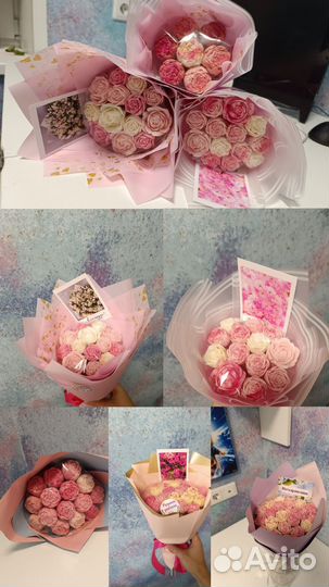 Шоколадные цветы, букет