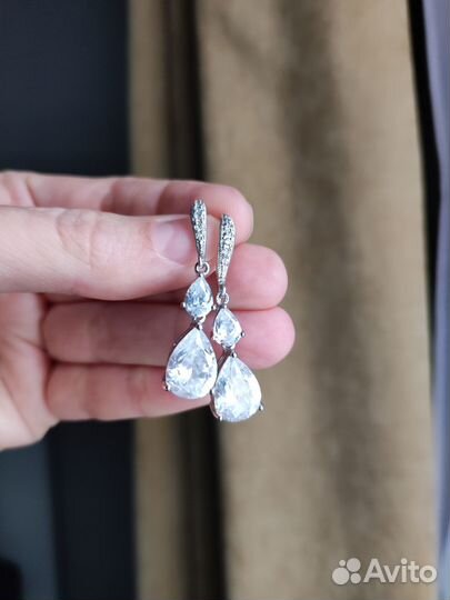 Swarovski серьги