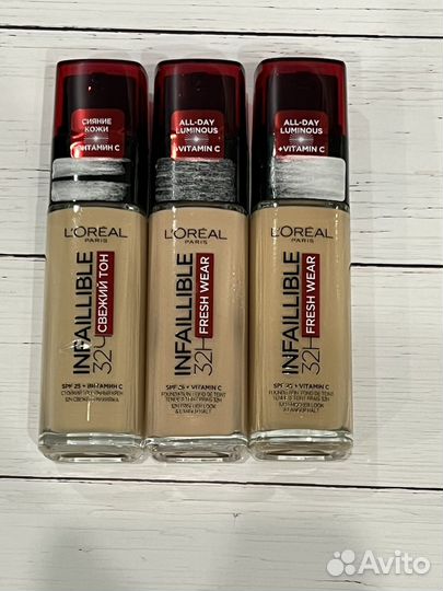 L'oréal paris Стойкий тональный крем Infaillible
