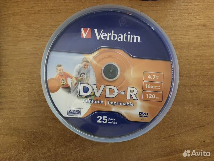 Болванки verbatim dvd r dl 8,5 gb 10 шт упаковка
