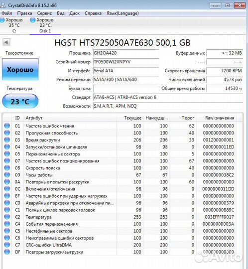 Жесткие диски 80, 320, 500, 1000, 4000GB