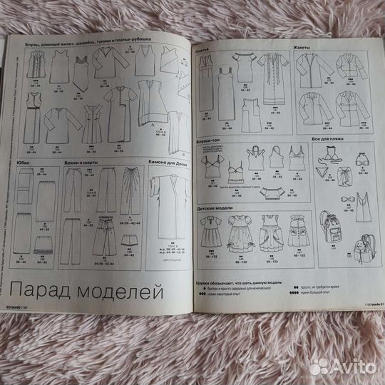 Журналы burda moden
