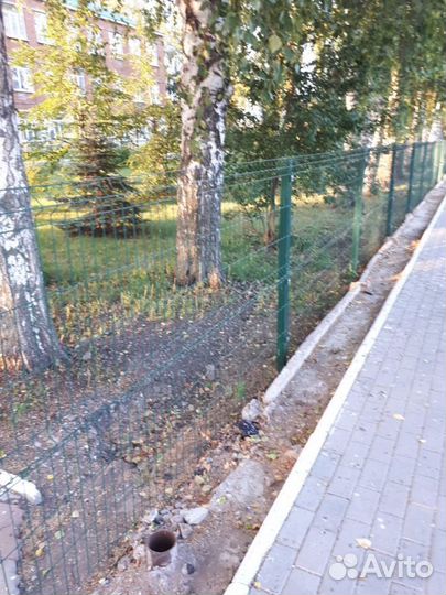 Забор ограждение