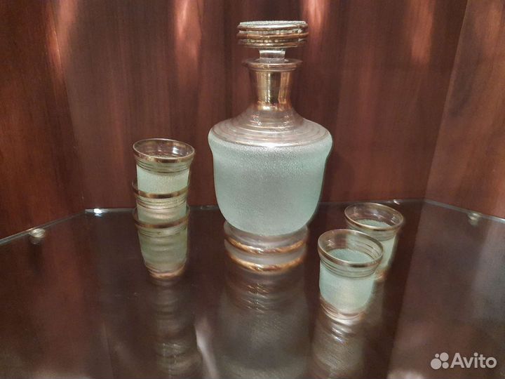 Рюмки Графин советские стекло
