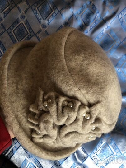 Шляпа женская шерсть