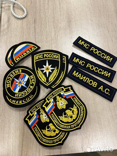 Комплект мчс шевронов
