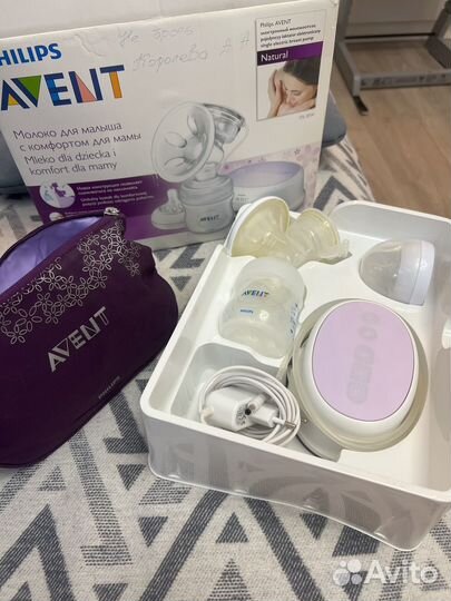 Молокоотсос avent электрический бу