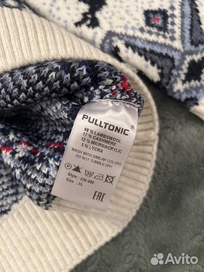 Шерстяной свитер pulltonic