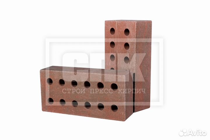 Кирпич облицовочный - Терракотовый обсидиан