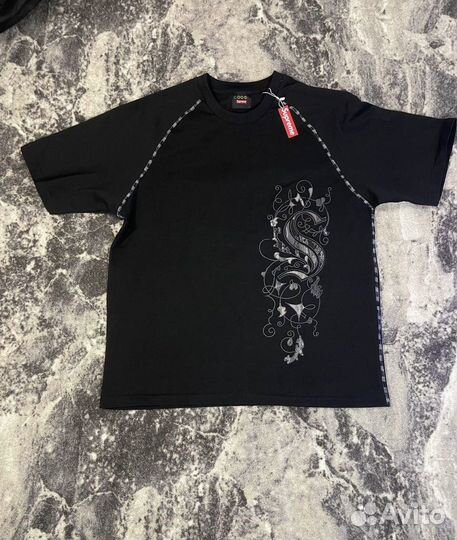 Футболка Supreme x Coogi черная