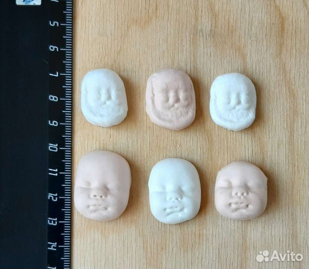 Личики для ватных игрушек/кукол