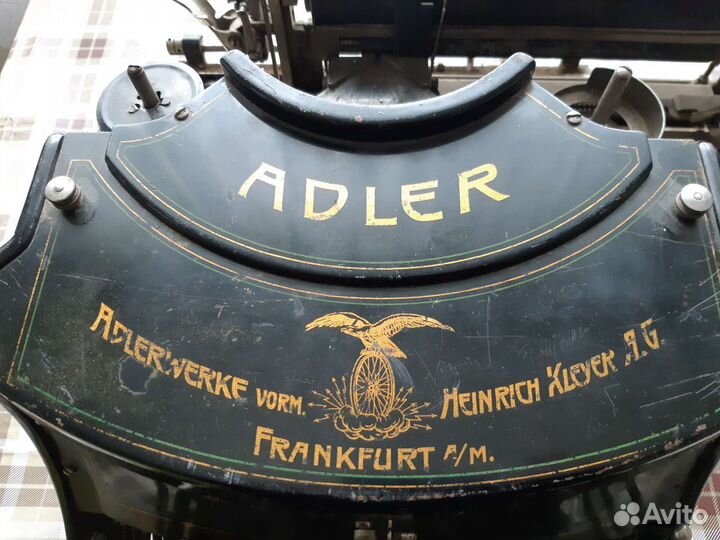 Печатная машинка adler