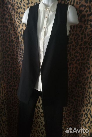 Леггинсы,блузка,кардиган 12.13.14 лет