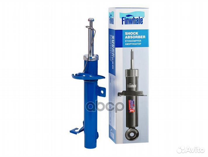 Амортизатор ford fiesta/mazda 2 01/04- пер.лев