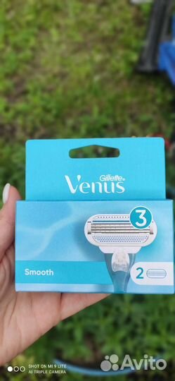 Gillette venus сменные кассеты лезвия для бритья