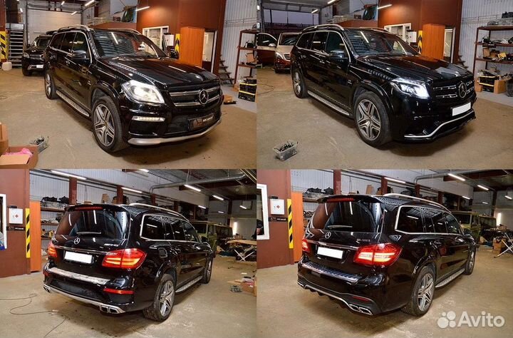 Рестайлинг комплект Mercedes Benz GL в GLS