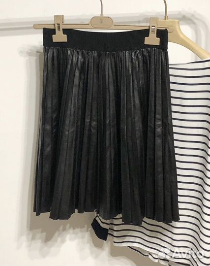 Юбка кожаная Benetton оригинал