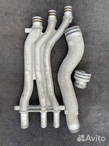 Патрубки охлаждения двигателя Порше Кайен 955 4.5