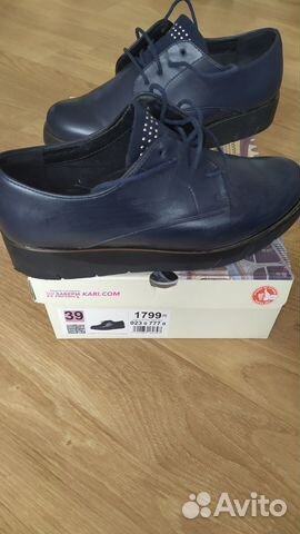 Полуботинки женские 39 размер