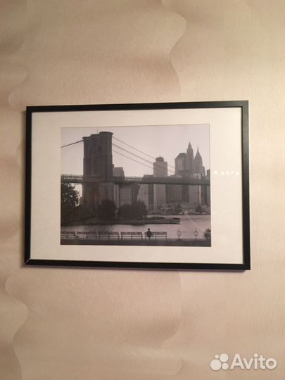 Картина IKEA постер в раме (большая)