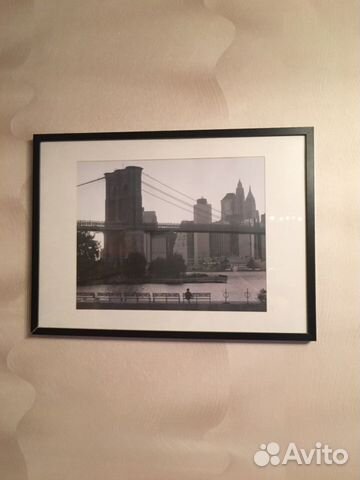 Картина IKEA постер в раме (большая)