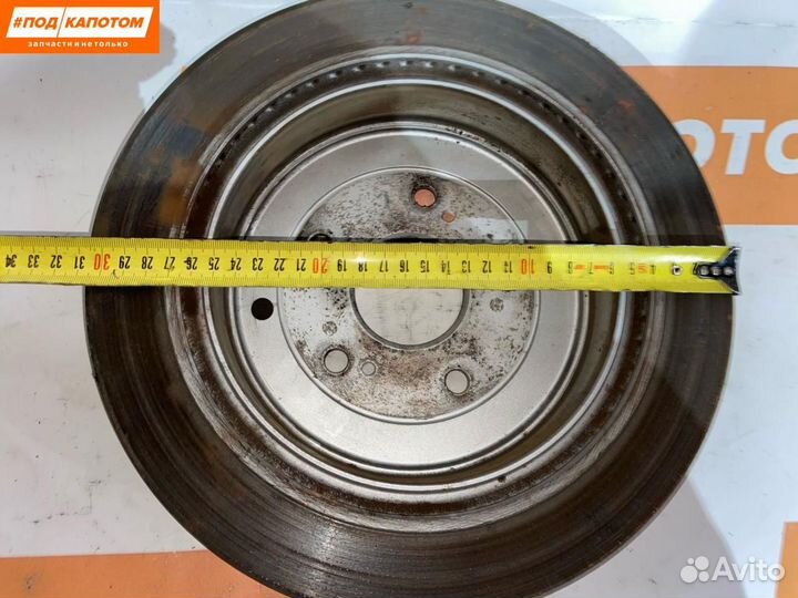 Диск тормозной задний Suzuki Grand Vitara 2 рест