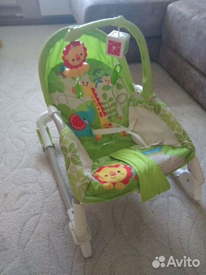 Кресло шезлонг Fisher-price bcd28