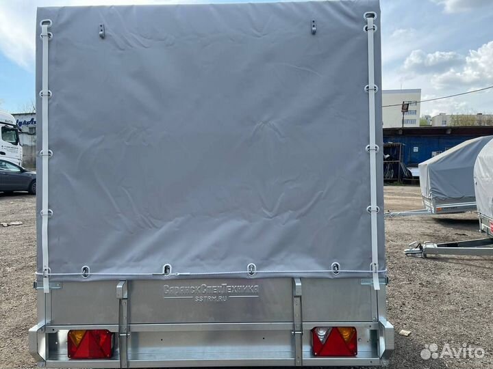 Прицеп легковой сст 7132-06 с высоким Тентом