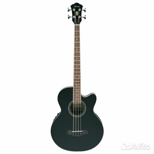 Электроакустическая бас-гитара Ibanez AEB8E Black