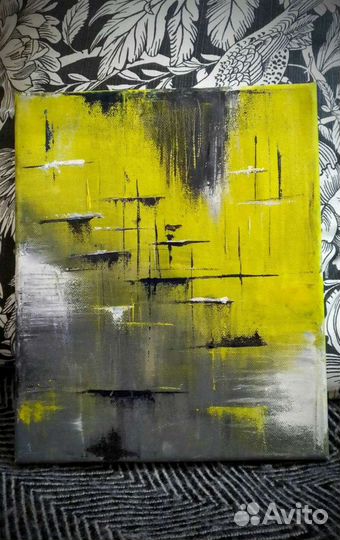 Картина маслом (абстракция)