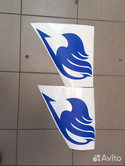 Наклейка реклама на авто