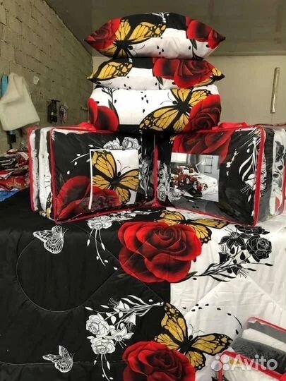 Комплект постельного белья евро