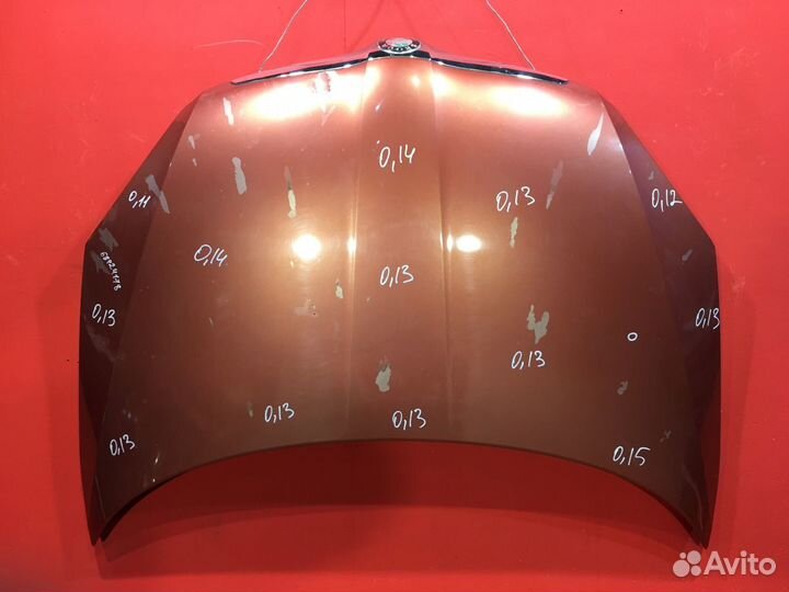 Капот Skoda Fabia 2 хетчбэк BBM 1.2L 1198 куб.см