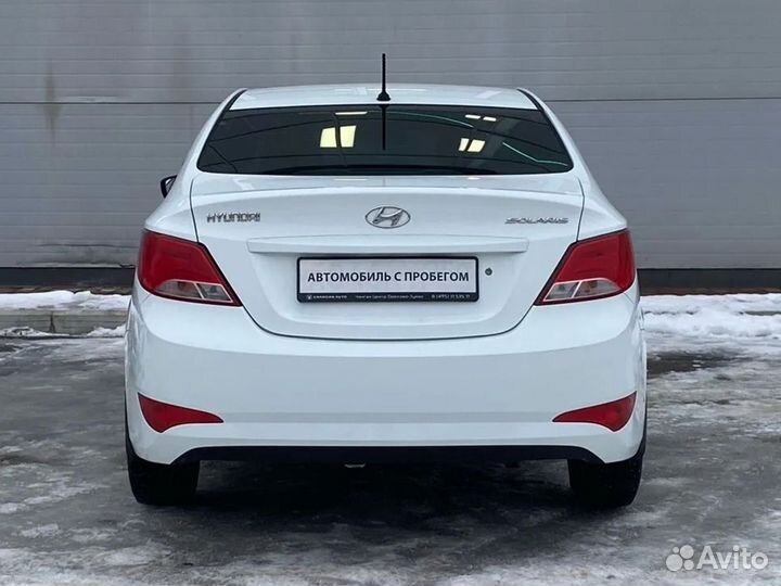 Hyundai Solaris 1.4 МТ, 2015, 99 508 км