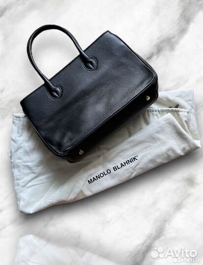 Сумка кожаная Manolo Blahnik