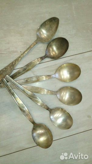 Ложки мельхиор