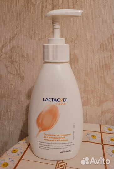 Lactacyd гель для интимной гигиены