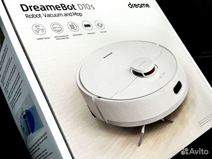 Робот-пылесос Xiaomi Dreame Bot D10s (новый)