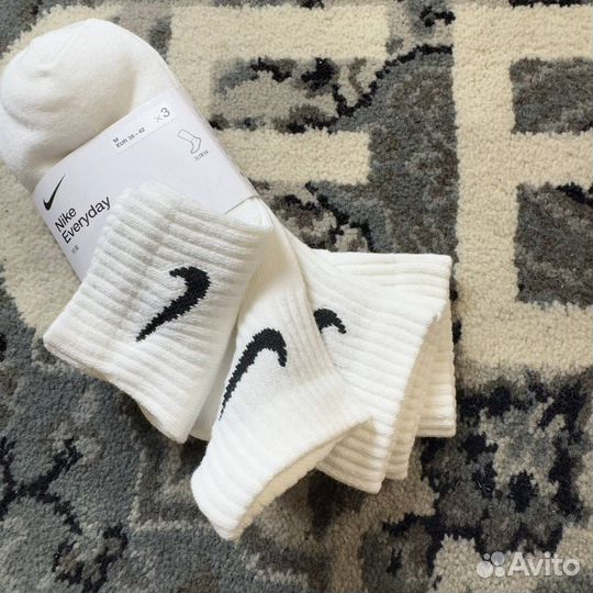 Носки Nike EveryDay White Socks