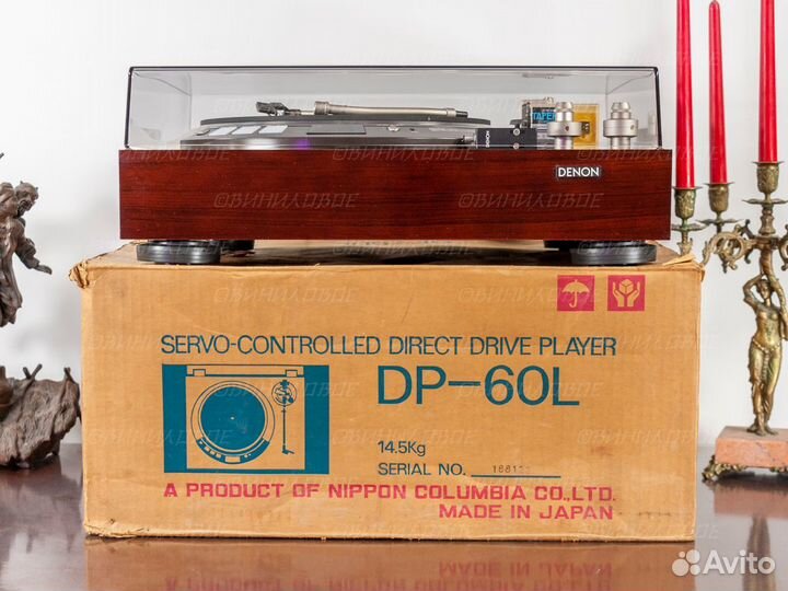Denon DP-60L виниловый проигрыватель (комплект)