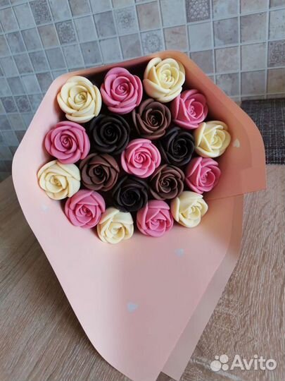 Шоколадные розы