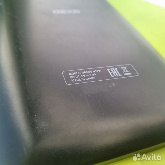 Планшет Dexp Ursus N170i