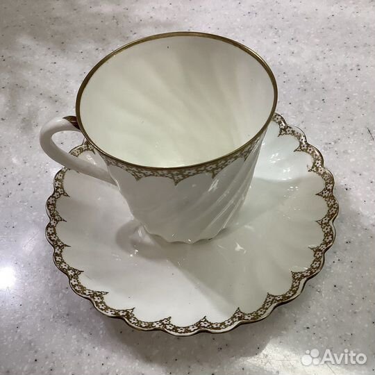 Чашки кофейные лфз костяной фарфор