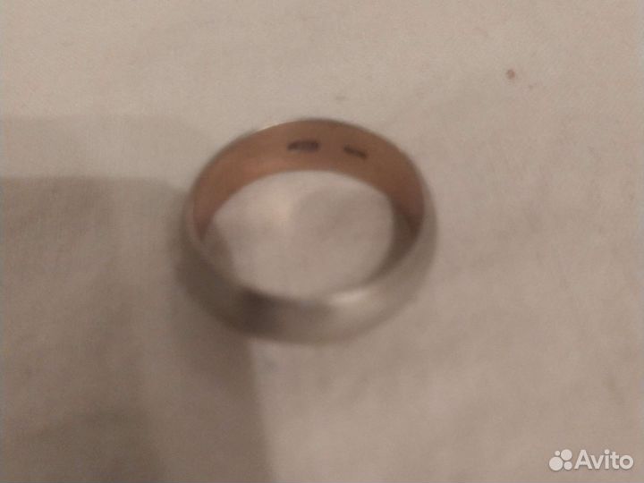 Серебряное кольцо винтаж СССР