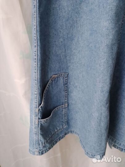 Джинсовый сарафан для девочки